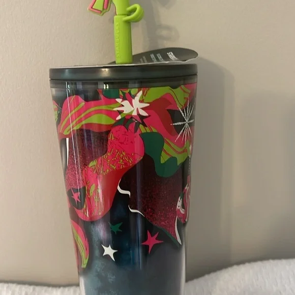 Starbucks NEW HOLIDAY 2023 Tumbler with Straw Topper NWT - Picture 5 of 9